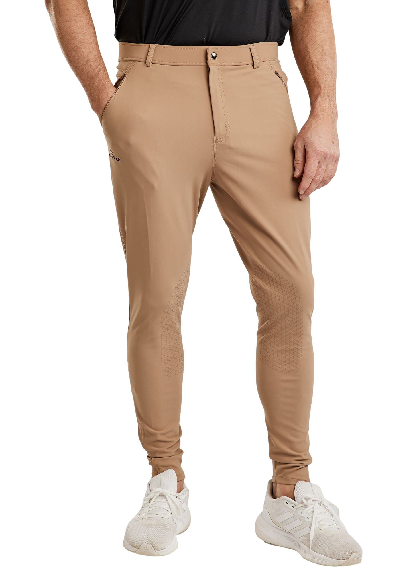 Pantalon Montar MoBen grip genoux homme Latté Marron