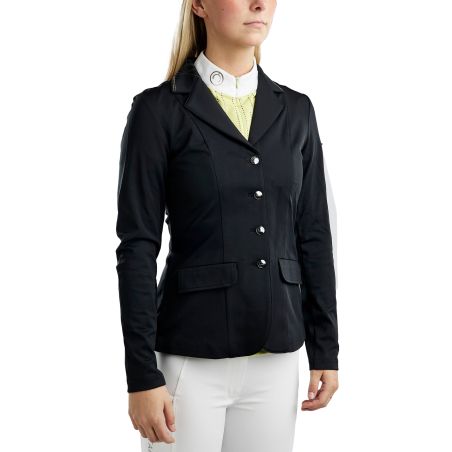 Veste de concours Montar MoKatniss crystal gun metal femme