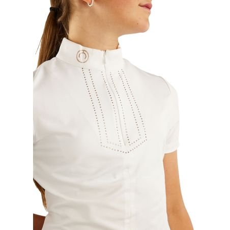 Polo de concours Montar MoViolet Junior crystal rosegold
