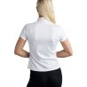 T-shirt manches courtes Montar MoBlair avec crystal gris foncé femme - Blanc