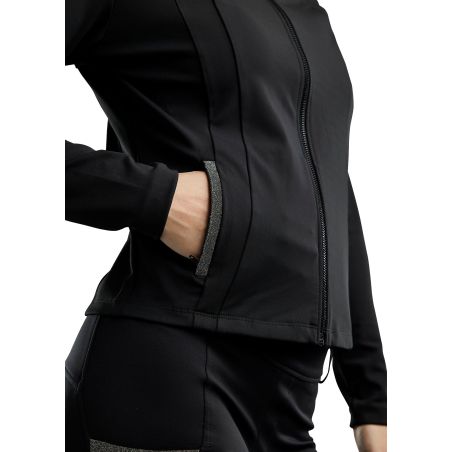 Veste full zip Montar MoGloria bande caviar femme