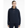 Pull LeMieux col quart zippé Keira femme - Marine