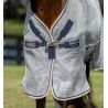 Couverture anti-mouches Horseware Protector Rambo - Argent / marine