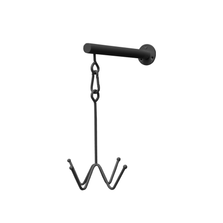 Porte-bridon Grooming Deluxe 4 branches fixation murale