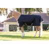 Couverture Horseware Amigo 1200D Poney Turnout 250g - Noir / gris titane / argent