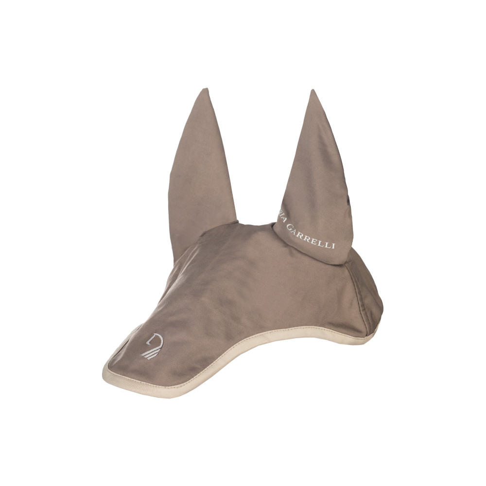 Bonnet Anti-mouches HKM Kopenhagen Pour Cheval - Bleu Foncé, Oreilles élastiques, Cordons Décoratifs - 9