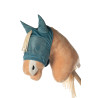 Masque anti-mouches HKM Hobby Horsing - Turquoise