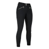 Pantalon HKM Lia taille haute fond 1/1 en Alos - Noir