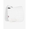 Tapis de selle LeMieux Square de dressage Self-Cool 3D - Blanc
