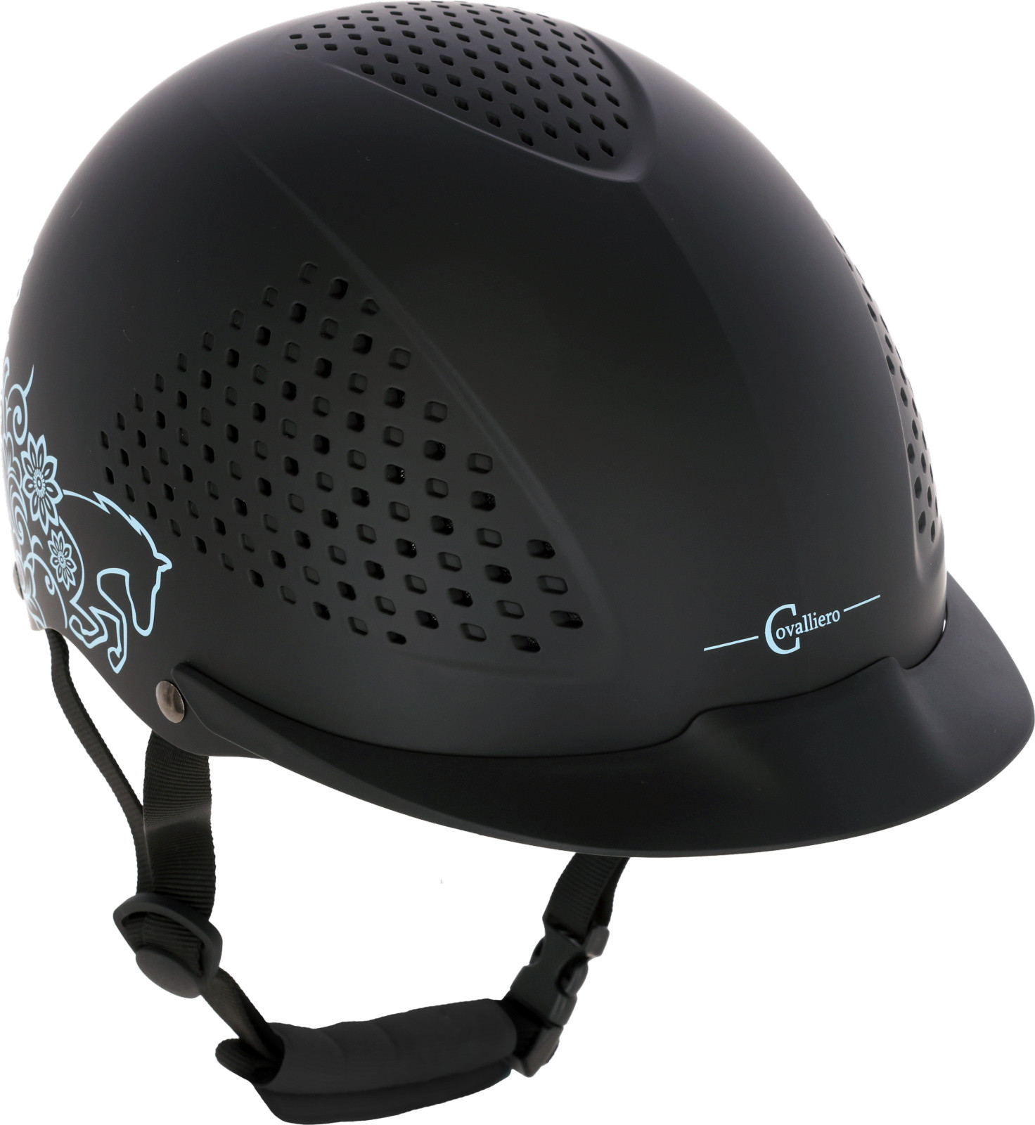 Casque d'équitation Covalliero Beauty 2.0 Noir Casque d'équitation Covalliero Beauty 2.0 Noir