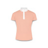 Polo de concours Kentucky Tokyo manches courtes fille - Vieux rose
