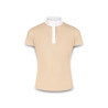 Polo de concours Kentucky Tokyo manches courtes fille - Beige