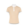 Polo de concours Kentucky Tokyo manches courtes fille - Beige