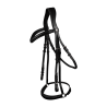 Bridon Waldhausen X-Line London muserolle allemande - Noir