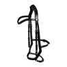 Bridon Waldhausen X-Line Relaxation muserolle anatomique - Noir