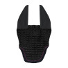 Bonnet GEM Mesh court - Noir / rose