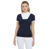 Chemise de concours LeMieux Sophia manches courtes - Marine