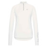 Polo manches longues Imperial Riding Parla femme - Blanc