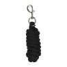 Longe d'attache Imperial Riding Classic mousqueton simple - Noir
