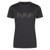 T-shirt HV Polo Wesla Kids - Noir