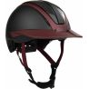 Casque Casco Duell One - Precision Carbon vin rouge