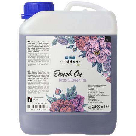 Recharge démêlant Brush on Rose & Thé vert 2,5L