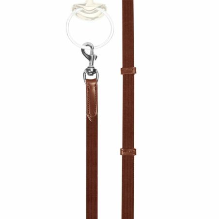 Rênes sangle Stübben Icelandic avec mousqueton