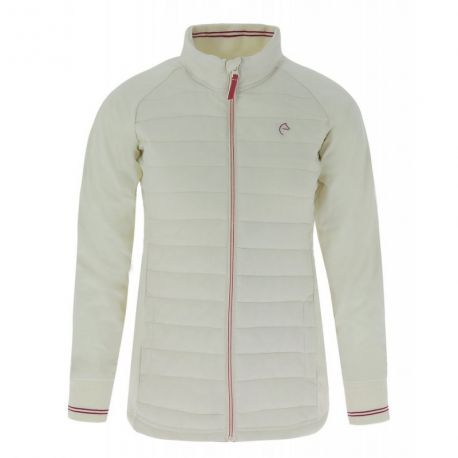 cream padded ladies jacket