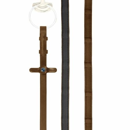 Rênes NT Extra Grip Stübben intérieur gommé Hunter