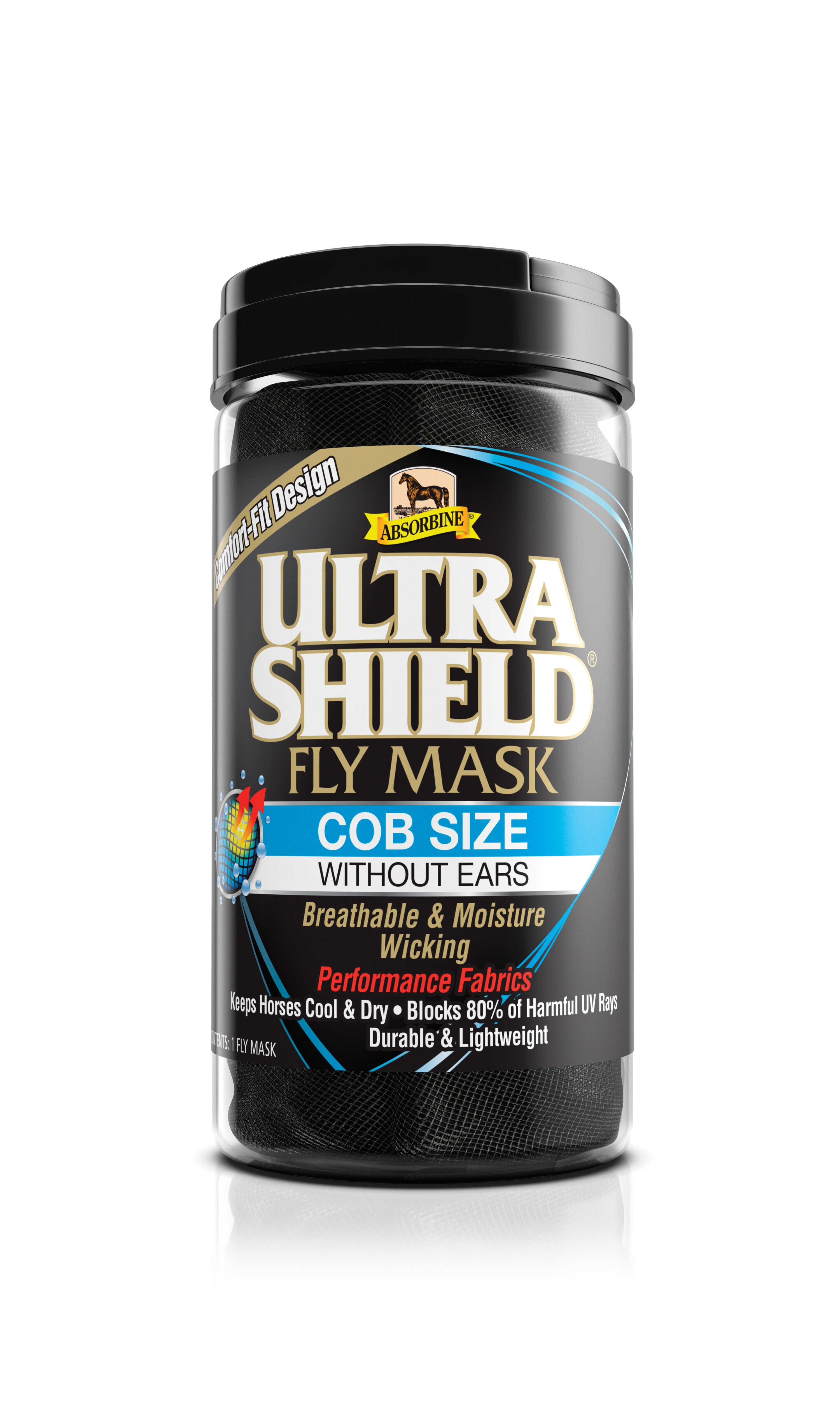 Masque anti-mouches sans oreilles Absorbine Ultrashield