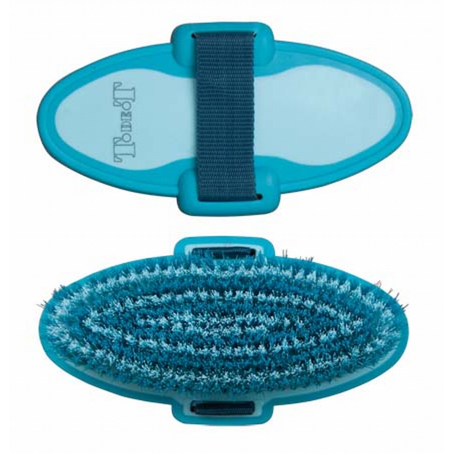 Brosse douce bicolore T de T Bordeaux / rose