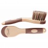 Brosse à pieds bicolore T de T - Marron / beige