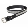 Ceinture Strass T de T - Noir