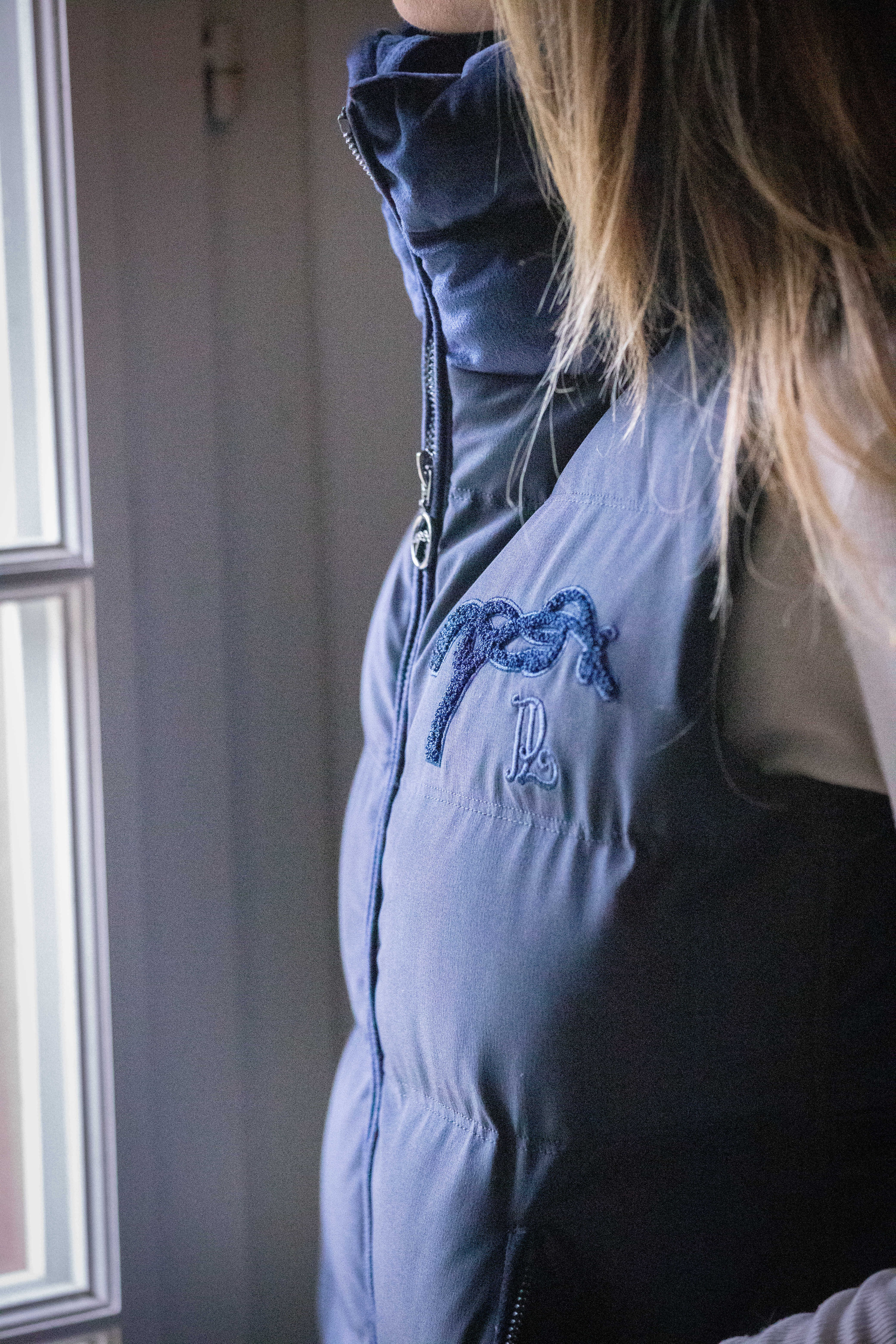 Doudoune sans manches Pénélope Sonia Bleu marine Doudoune sans manches Pénélope Sonia Bleu marine