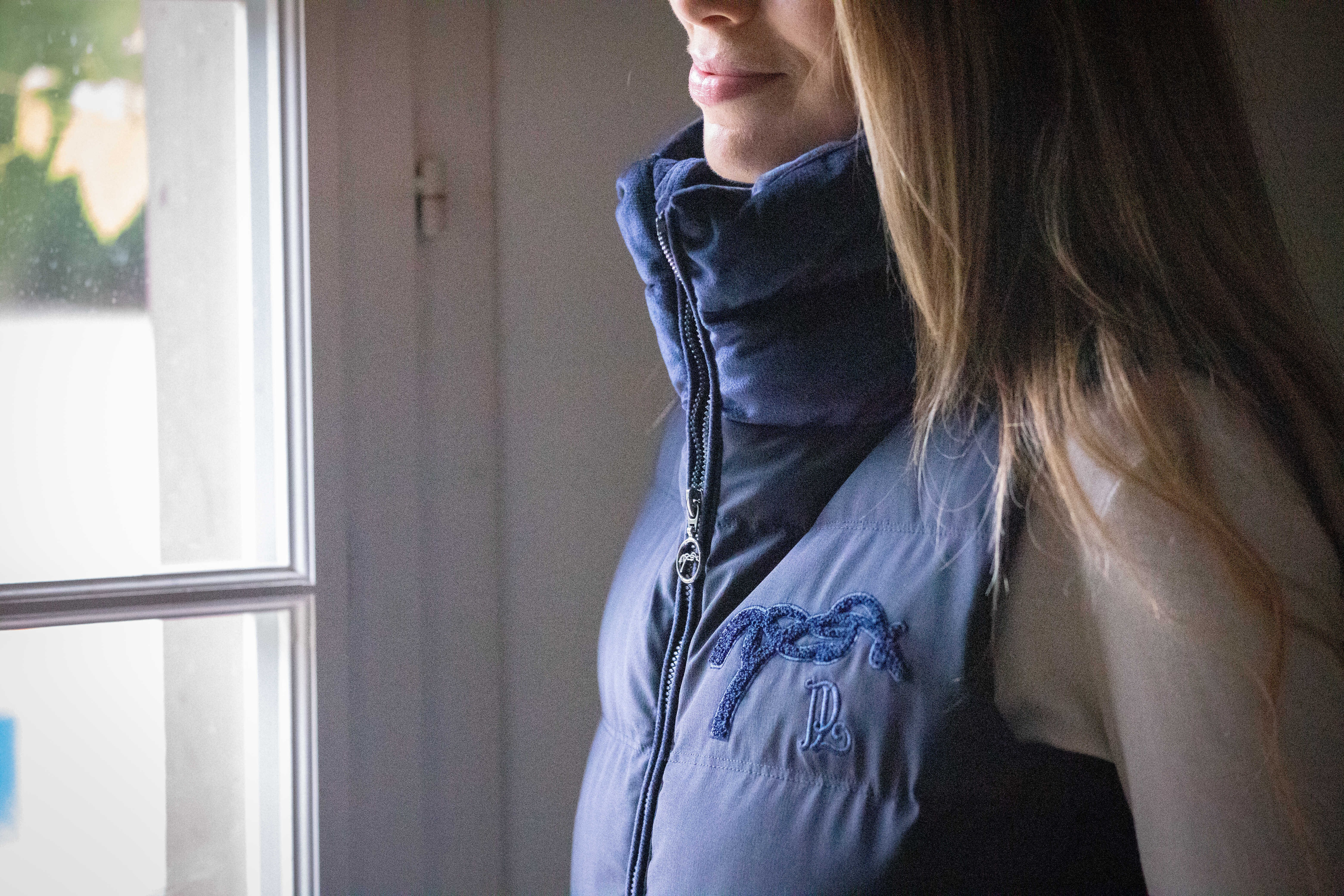 Doudoune sans manches Pénélope Sonia Bleu marine Doudoune sans manches Pénélope Sonia Bleu marine