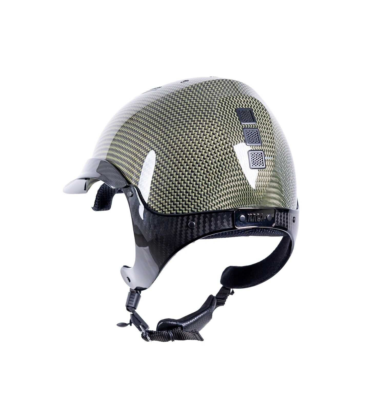 Casque Naca Gravity XP carbone kevlar Kevlar brillant / noir