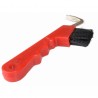 Cure-pieds brosse T de T - Rouge