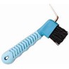 Cure-pieds brosse bicolore T de T - Turquoise / bleu ciel