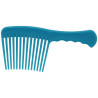Peigne grande dents P.V.C Hippotonic Soft - Turquoise