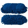Éponge mesh et micro-fibre T de T - Bleu roi