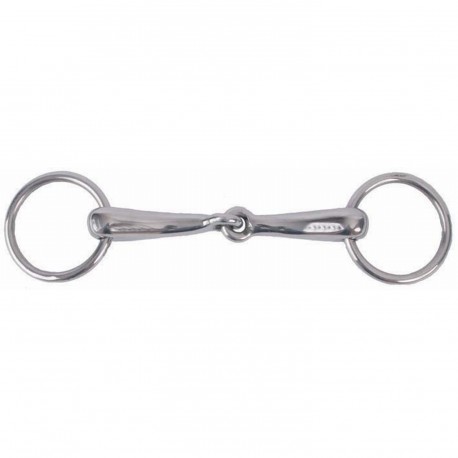 T de T Jointed Loose Ring Snaffle