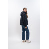 Parka courte Harcour Adele - Marine / rose clair