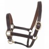 Licol foal en cuir T de T - Marron foncé