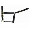 Licol synthétique doublé suédine T de T - Noir