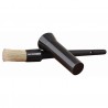 Pinceau à sabots + capuchon T de T - Noir