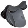 Selle mixte cuir Quercy T de T - Noir