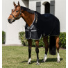 Chemise séchante Horseware Rambo Airmax Cooler Disc - Noir / orage / gris argent