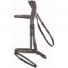 Bridon têtière anatomique Velazquez T de T - Marron / beige