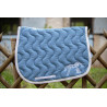 Tapis de selle Pénélope Classique - Bleu / ciel