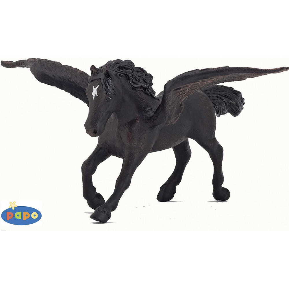 Figurine cheval appaloosa noir - Papo